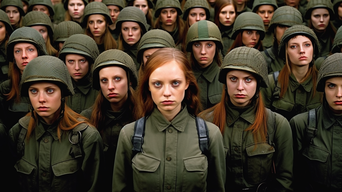 Πώς λέγεται ένας στρατός από γυναίκες;